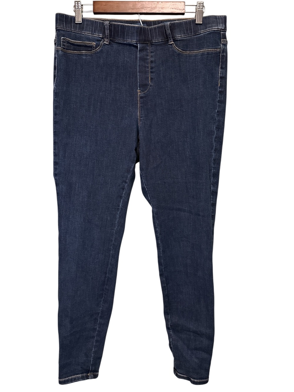J. Jill Women’s Dark Wash Slim Stretch Denim Jeans Size M 10-12